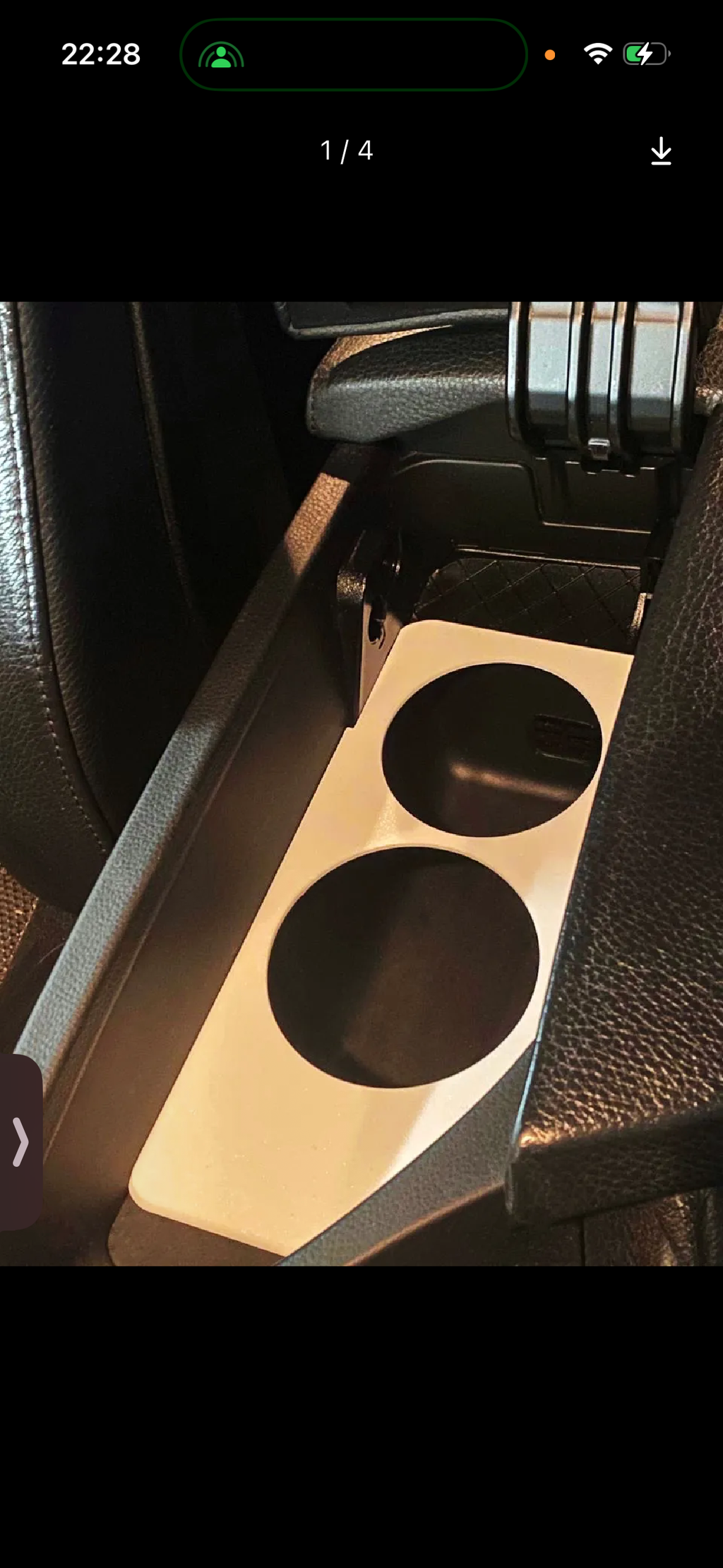 Cup holder BMW e60/61