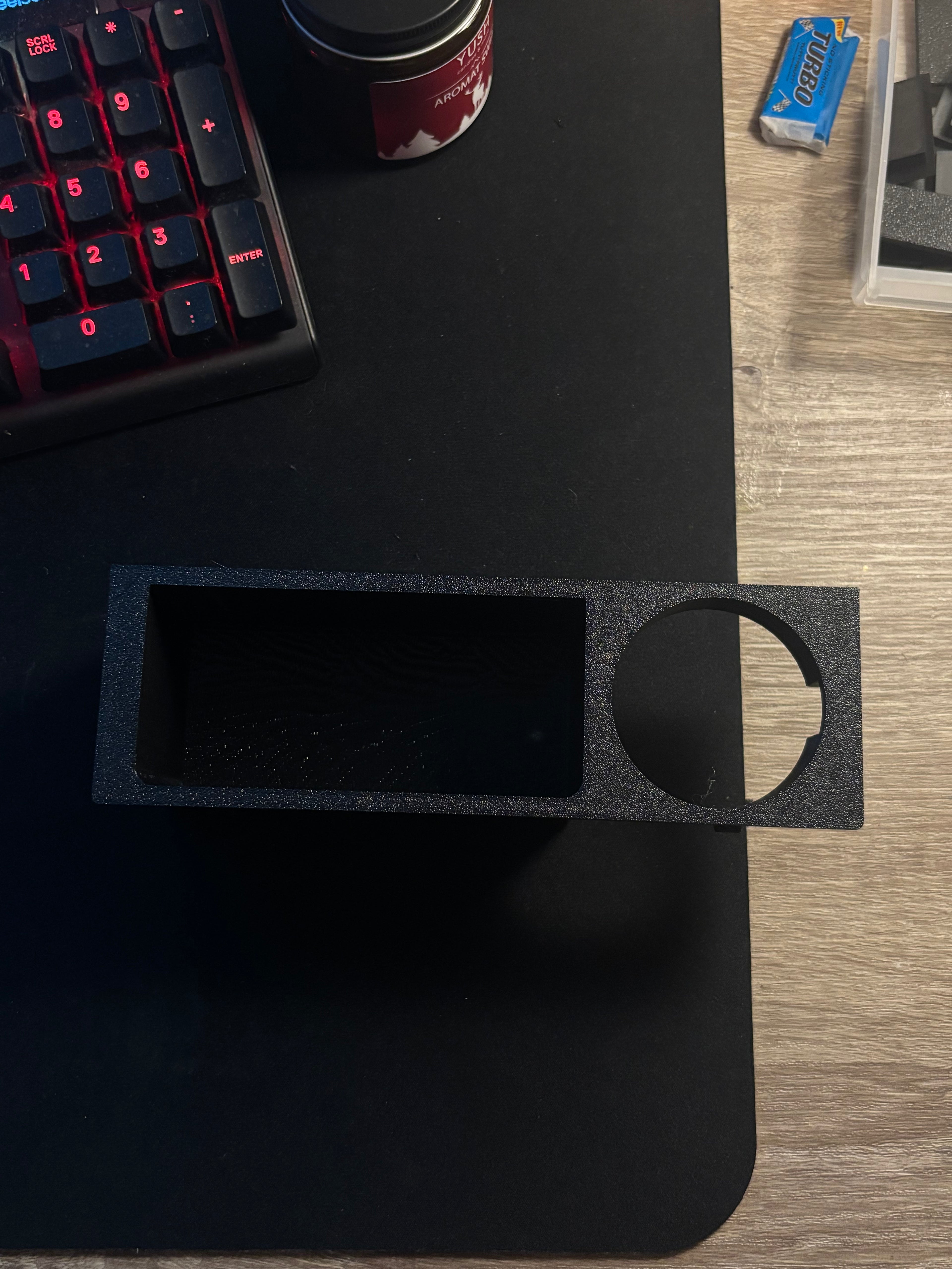 Uchwyt na wskaźnik 52mm z schowkiem